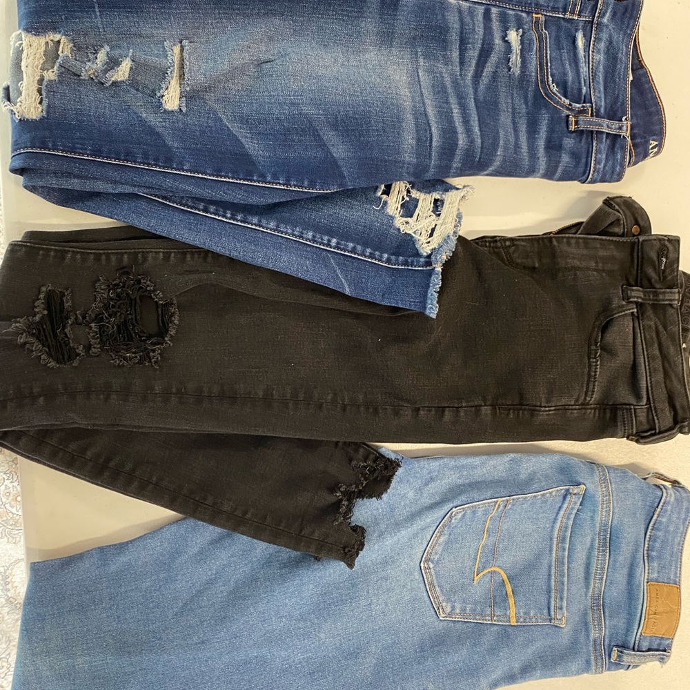 Distressed Denim Jeans Bundle